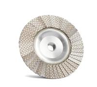 Meule Boisseau Diamantée, Disque à Lamelles Diamantées 4 Pouces M14 Ou 5/8-11 Filetage Adaptateur Métallique Meule à Lamelles électrolytique Diamantée Outil, 2005-08-11 00:00:00, 400