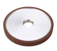 Meule Boisseau Diamantée Jeu de meules diamant 100mm Diamant meulage tasse moulin 180 grille pour métal en carbure