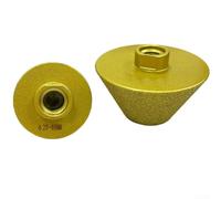 Meule chanfreinée biseautée pour meuleuse d'angle, filetage 20-48 mm, 35-75 mm, fraise conique pour carrelage, marbre, pierre et verre (20-48)