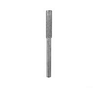 Meule cylindrique revêtue, lot de 3, for affûteur chaîne tronçonneuse, diamètres 4,0 mm,8 et 5, tige, grain 330 for métaux (argenté)