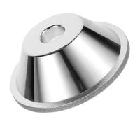 Meule D'affûtage Diamantée de Bol Argenté, Meulage Brut | Technologie Électrolytique, Affûtage et Polissage sur Meuleuse D'angle, Accrue, Vibrations Réduites