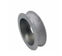 Meule de brasage ronde en demi-cercle de 75 mm de diamètre, 1 pièce, for meulage de bord diamanté, for verre, poterie(1PCS-20mm)