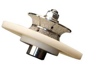 MEULE DE FAÇONNAGE Ø65 PROFIL DEMI ROND - MF22-N - DIAM INDUSTRIE