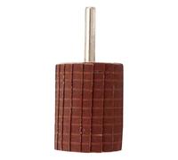 Meule de polissage grain 80 ~ 600 - Forme cylindrique - Ponçage en tissu émeri - Fil - Polissage durable à lamelles abrasives