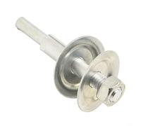 Meule de polissage pour meuleuse d'établi, alésage de 10 mm, 7,6 cm de diamètre pour bijoux et métaux (tige)