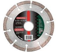 Meule de tronçonnage diamantée > 115 x 22.3 mm universelle Metabo Gris/Argent G