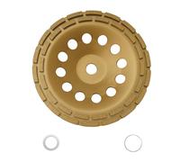 Meule diamant 230 mm - Disque de meulage d'angle pour béton, mur, sol et surface - Qualité industrielle