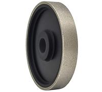 Meule diamant pour bijoux lapidaires 15,2 cm grain 120 avec trou de 2,5 cm pour meuleuse d'angle, roue de polissage pour pierres précieuses, granit, marbre, verre, acier tungstène, carbure cémenté, céramique