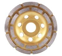 Meule diamantée, 1 pièce, 115 mm/125 mm, double rangée de meules diamantées, disque de meulage for béton, maçonnerie, granit, marbre(115mm)
