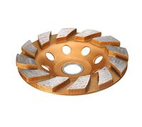 Meule diamantée, 100 mm/4 pouces, 8 trous, segmentée, for meulage de béton, granit, pierre, outil électrique de bricolage