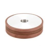 Meule diamantée 100 mm - Disque plat en résine for fraisage en carbure de tungstène et acier - Grain 150# - Trou de 20 mm - 1 pièce(12mm)