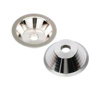 Meule diamantée 100 mm, meules diamantées, outil de meulage à disque, compatible avec affûteuse, meuleuse, fraise, carbure de tungstène(Grit 320)