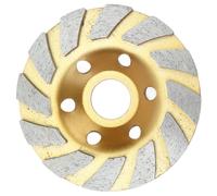 Meule diamantée 4 pouces, disque de meuleuse segmenté, tasse de coupe pour pierre à béton