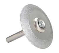 Meule diamantée 45 mm - Mini disque de polissage for perceuse et meuleuse - Outil de meulage en métal et tungstène(45x6mm)