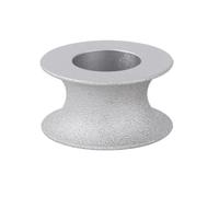 meule diamantée à usage intensif, Roue profilée à main en diamant, grain 60, diamètre 75mm (10-40) mm d'épaisseur for meuleuse d'angle(35mm)