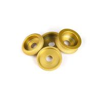 Meule Diamantée Brasée 1PC brasé pierre bord meule diamant roue romaine meule carrelage marbre rainurage rainurage et bord meulage outils(RME Wheel 20mm)