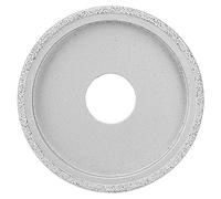 Meule diamantée brasée outil de meulage de pierre longue durée haute efficacité pour marbre granit céramique 7,3 cm diamètre extérieur 2,87 pouces hauteur en option (Meule plane 1.0)