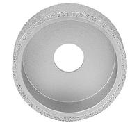 Meule diamantée brasée outil de meulage de pierre longue durée haute efficacité pour marbre granit céramique 7,3 cm diamètre extérieur 2,87 pouces hauteur en option (Meule plane 3.0)