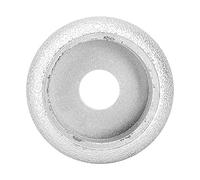 Meule diamantée brasée - Profil Rome pour pierre marbre granit céramique et béton - 7,3 cm de diamètre 2,5 cm d'épaisseur outil abrasif compatible avec meuleuses d'angle (Meule romaine 2.5)