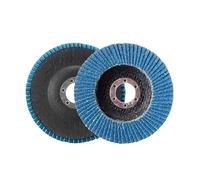 Meule Diamantée Edge Disques à lamelles de ponçage for métal, 5'', 125 mm, meules de meulage for coupe de bois, grain 40/60/80/120, for meuleuse d'angle, ponçage, polissage, accessoires(60grit)