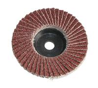 Meule Diamantée Edge Disques à lamelles plats 1/3/10 pièces 50 mm 75 mm Disques abrasifs 3 pouces Grain 80 Meules Lames de coupe for meuleuse d'angle(Brown,3PC_50MM)