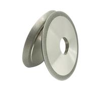 Meule diamantée électrolytique à biseau simple et plat for carbure de tungstène, 1 pièce - Outil de meulage de précision(320grit 100mmx20mmx30Deg)