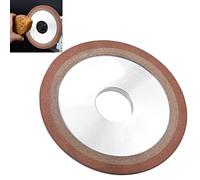 Meule Diamantée en Résine, 125x10x32x8mm, Abrasive Résistante à l'Usure, pour Scie Circulaire