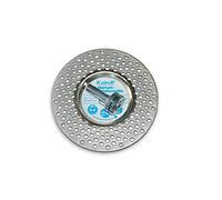 Meule diamantée et percée, avec mandrin 9 mm pour affûtage sur perceuse