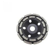 Meule diamantée, Meule de meulage de Segment de diamant à Double rangée for pierre de granit de béton noir 100-230mm(180mm)