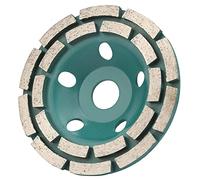 Meule diamantée, meule diamantée 125 x 22,2 mm, meule diamantée segmentée, disque de coupe for béton, marbre, granit