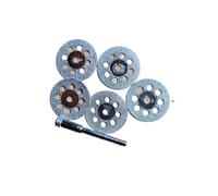 meule diamantée, Mini Jeu De Disques Roue Coupe, Lames Scie Circulaire, Meules Avec Mandrin(With Holes 10 Pcs,20 mm)