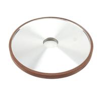 Meule diamantée plate (1 pièce), disque de polissage for affûtage de céramique et d'acier allié(200MM*32MM*16MM*4MM*320)