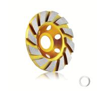 Meule diamantée turbo for béton de 4 pouces, 12 segments, for meuleuse d'angle robuste