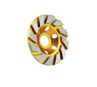 Meule Diamantée Turbo For Béton De 4 Pouces, 12 Segments, For Meuleuse D'angle Robuste