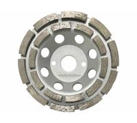 Meule diamantée universelle 125 mm double rangée AGT