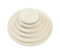 Meule, Disque de polissage en feutre laine, 1 pièce, 7,6 à 20,3 cm, for meuleuse d'angle, perceuse, polisseuse(6inch)