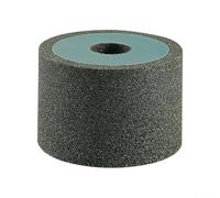 Meule émeri en carbure de silicium grain 60 compatible avec meuleuse d'angle de type 100, disque de polissage pour pierre abrasive compatible avec meulage (uniquement meule)