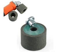 Meule émeri grain 60 pour meuleuse d'angle avec fil de cuivre, outil rotatif abrasif en carbure de silicium pour polissage et ponçage rapides de la pierre (nut)