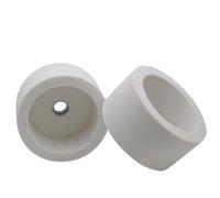 Meule en céramique en forme de bol (1 pièce) - Disque de meulage en corindon durable for usage industriel(White,125 * 63 * 32 * 100mm)