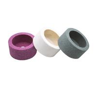 Meule en céramique en forme de bol (1 pièce) - Disque de meulage en corindon durable for usage industriel(Green,75 * 40 * 20 * 100mm)