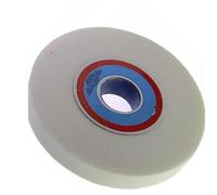Meule en corindon blanc for meuleuses d'établi-diamètre extérieur de 150mm, trou de 32mm, épaisseur de 20mm, idéale for les forets en acier à outils(120 Grit)
