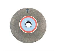 Meule en corindon brun for l'affûtage et l'affûtage de l'acier trempé à haute teneur en carbone et autres outils durs, diamètre extérieur 250 mm, trou 32 mm, épaisseur 25 mm(60grit)