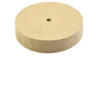 Meule en feutre de laine pour polir l'acier inoxydable, le cuivre, l'aluminium et les surfaces non métalliques de 12,7 cm de diamètre
