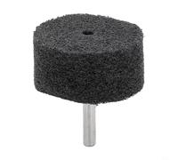 Meule en fibre de nylon pour perceuse avec tige de 6 mm, outil efficace pour le polissage, le nettoyage et le traitement (50 mm)