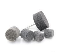 Meule en fibre de nylon pour perceuse avec tige de 6 mm, outil efficace pour le polissage, le nettoyage et le traitement (25 mm)