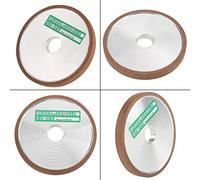 Meule en Résine, Disque de Meule en Résine Diamant de 4 Pouces pour Meuleuse de Coupe Polissage 150# Abrasif en Carbure 100 * 20 * 10mm, Disques de Meulage