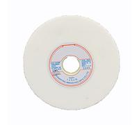 Meule for meuleuse d'établi Matériau de la meule : corindon blanc, diamètre extérieur 175 mm, du trou 31,75, épaisseur 13, 46#/100#(120#)