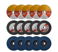 Meule, Lot de 15 mini disques coupe ultra-fins 75 mm, for scie circulaire en résine, meuleuse d'angle, à lamelles polissage