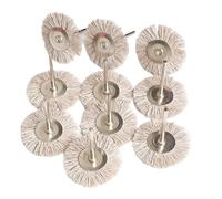 Meule, Mini brosse rotative en fil d'acier inoxydable de 38 mm, outil rotatif for perceuse, polissage, meule, accessoires petite T(Gold)