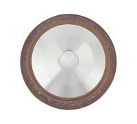 Meule pour outils en carbure cémenté liant résine 1,6 cm de diamètre grain 150, convient pour le meulage de lames de scie dentelées (150 x 25 mm, 150#)